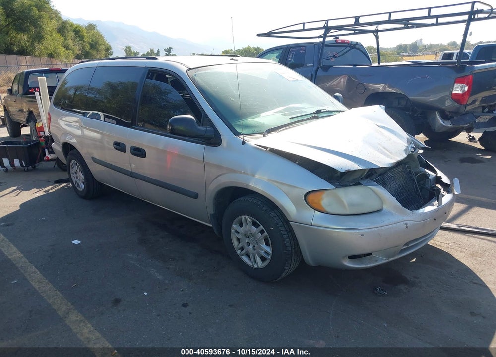 2006 DODGE GRAND CARAVAN SE VIN: 1D4GP24R96B685954