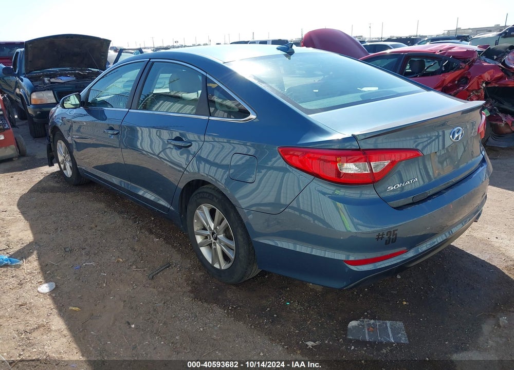 2017 HYUNDAI SONATA VIN: 5NPE24AF3HH493133