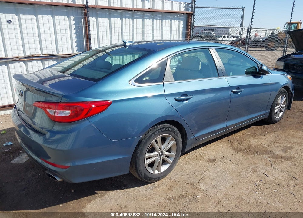 2017 HYUNDAI SONATA VIN: 5NPE24AF3HH493133