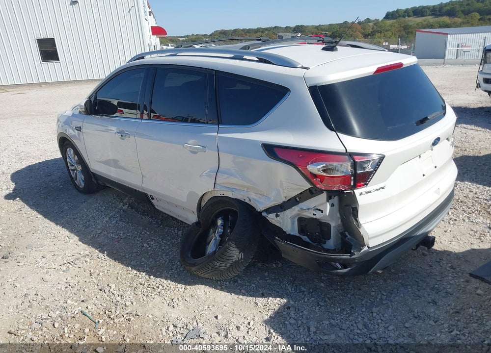 2017 FORD ESCAPE TITANIUM VIN: 1FMCU9J99HUE08466