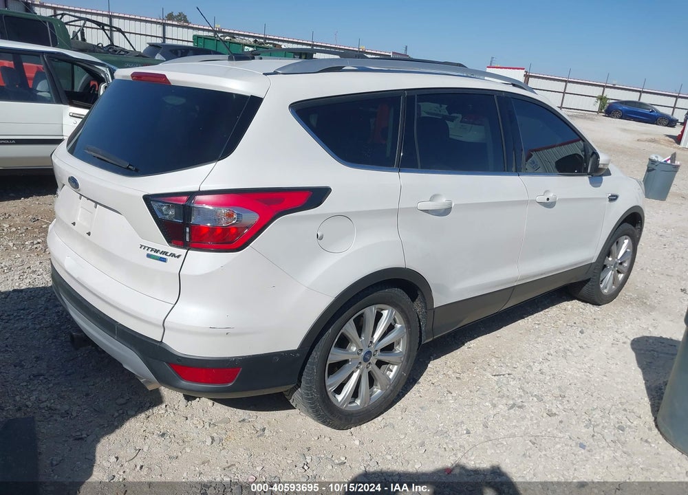 2017 FORD ESCAPE TITANIUM VIN: 1FMCU9J99HUE08466