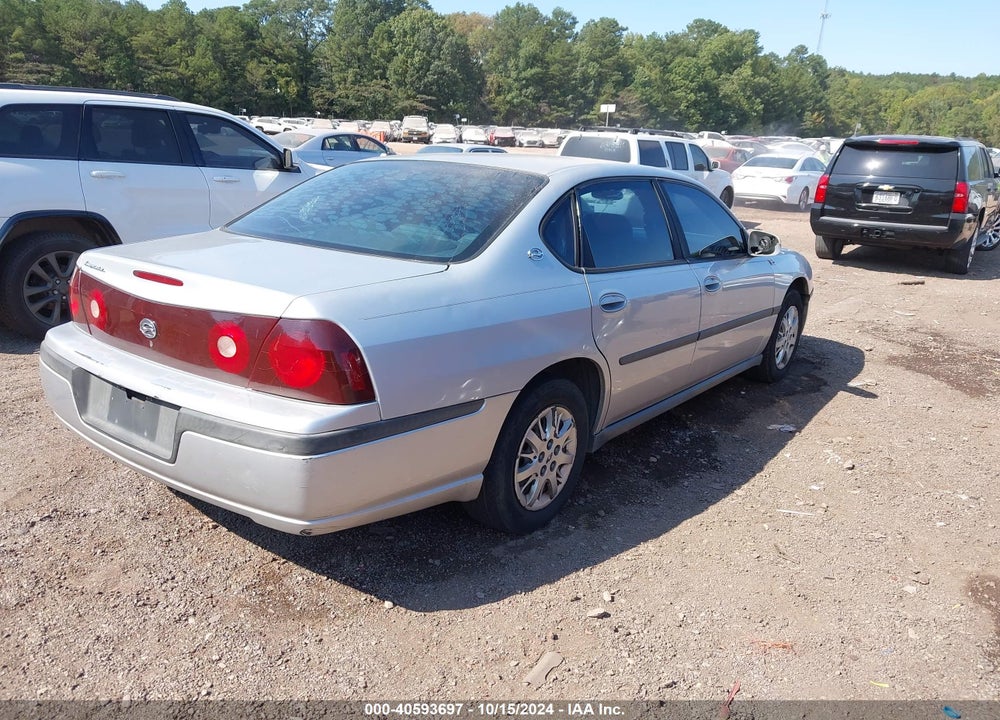 2004 CHEVROLET IMPALA VIN: 2G1WF52E149142702