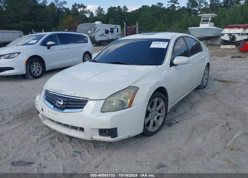 2008 NISSAN MAXIMA 3.5 SE VIN: 1N4BA41E58C810067