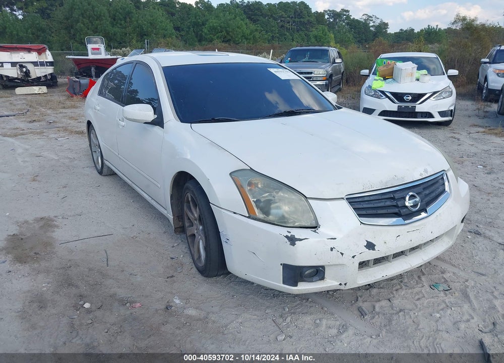 2008 NISSAN MAXIMA 3.5 SE VIN: 1N4BA41E58C810067
