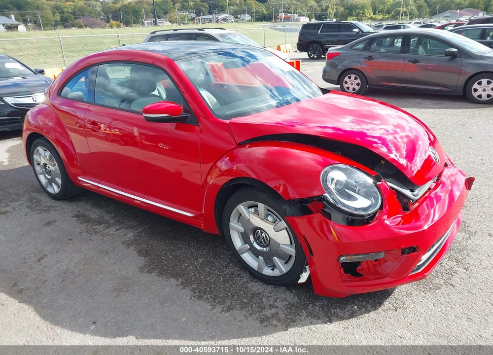2017 VOLKSWAGEN BEETLE 1.8T SE/1.8T SEL VIN: 3VWJ17AT6HM631487