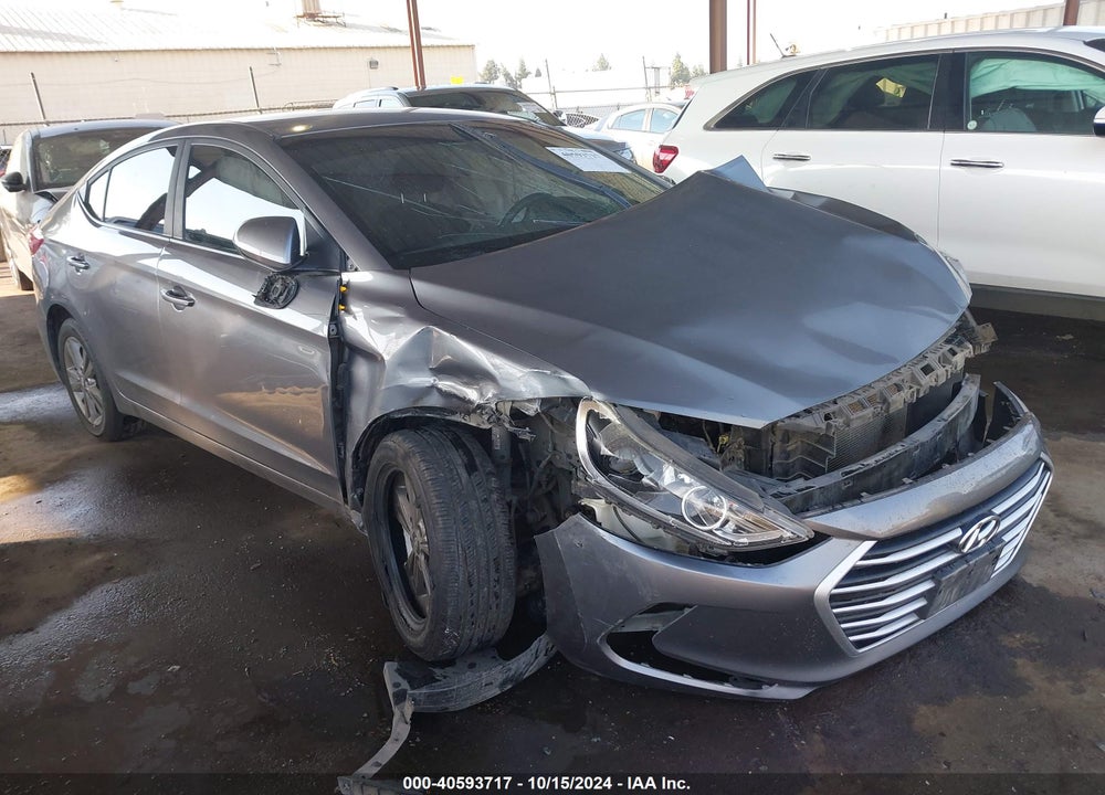 2018 HYUNDAI ELANTRA SEL VIN: 5NPD84LF9JH343251