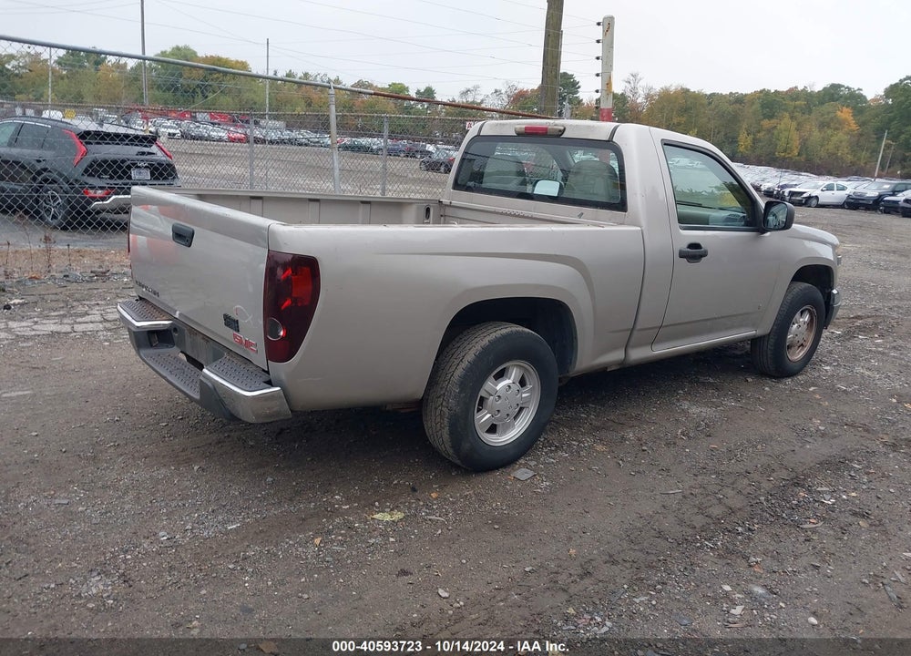 2006 GMC CANYON SL VIN: 1GTCS148368280262