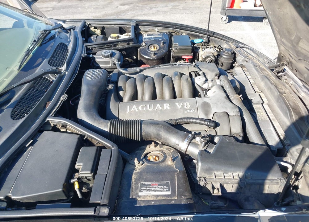 2002 JAGUAR XK8 VIN: SAJDA42C22NA25070