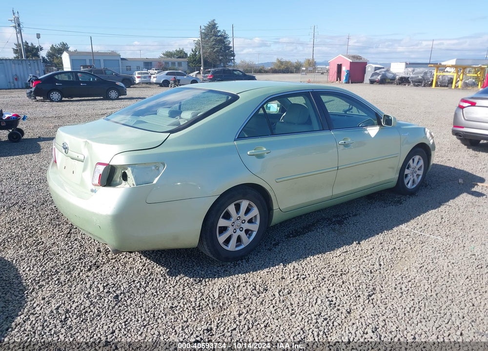 2007 TOYOTA CAMRY HYBRID VIN: 4T1BB46K37U004125