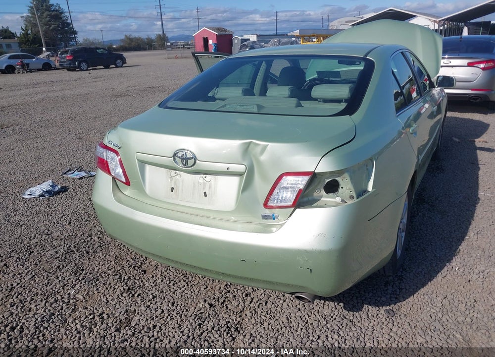 2007 TOYOTA CAMRY HYBRID VIN: 4T1BB46K37U004125