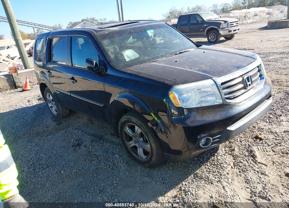 2015 HONDA PILOT EX-L VIN: 5FNYF4H57FB044628