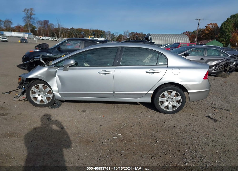 2008 HONDA CIVIC LX VIN: 2HGFA15598H337728
