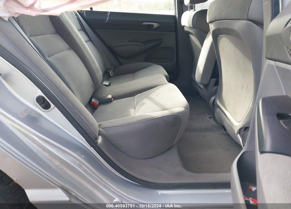 2008 HONDA CIVIC LX VIN: 2HGFA15598H337728