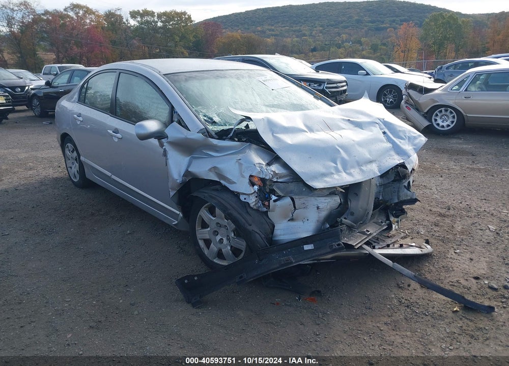 2008 HONDA CIVIC LX VIN: 2HGFA15598H337728