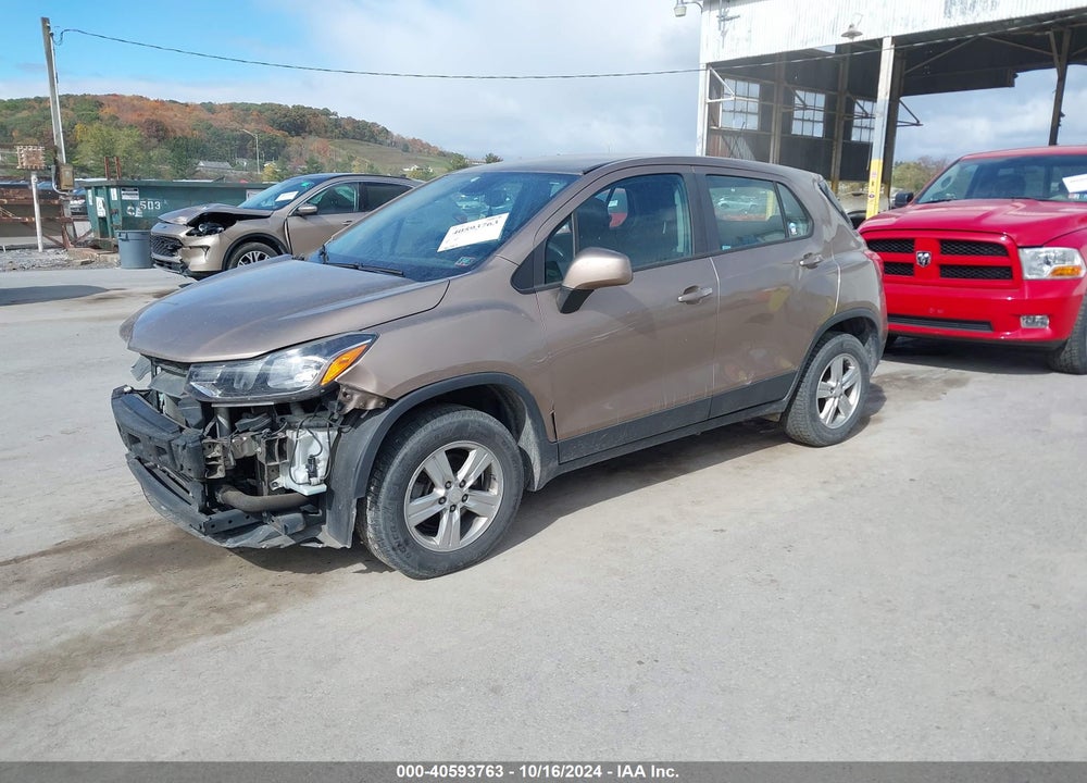 2018 CHEVROLET TRAX LS VIN: 3GNCJNSB3JL301668