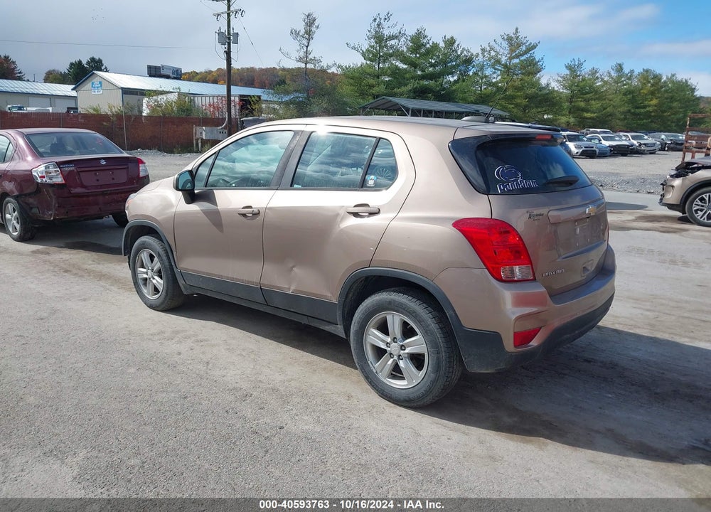 2018 CHEVROLET TRAX LS VIN: 3GNCJNSB3JL301668
