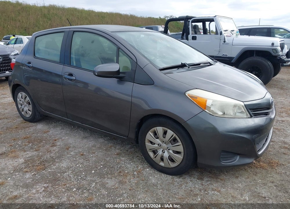 2014 TOYOTA YARIS LE (TMC/CBU PLANT) VIN: JTDKTUD30ED580667