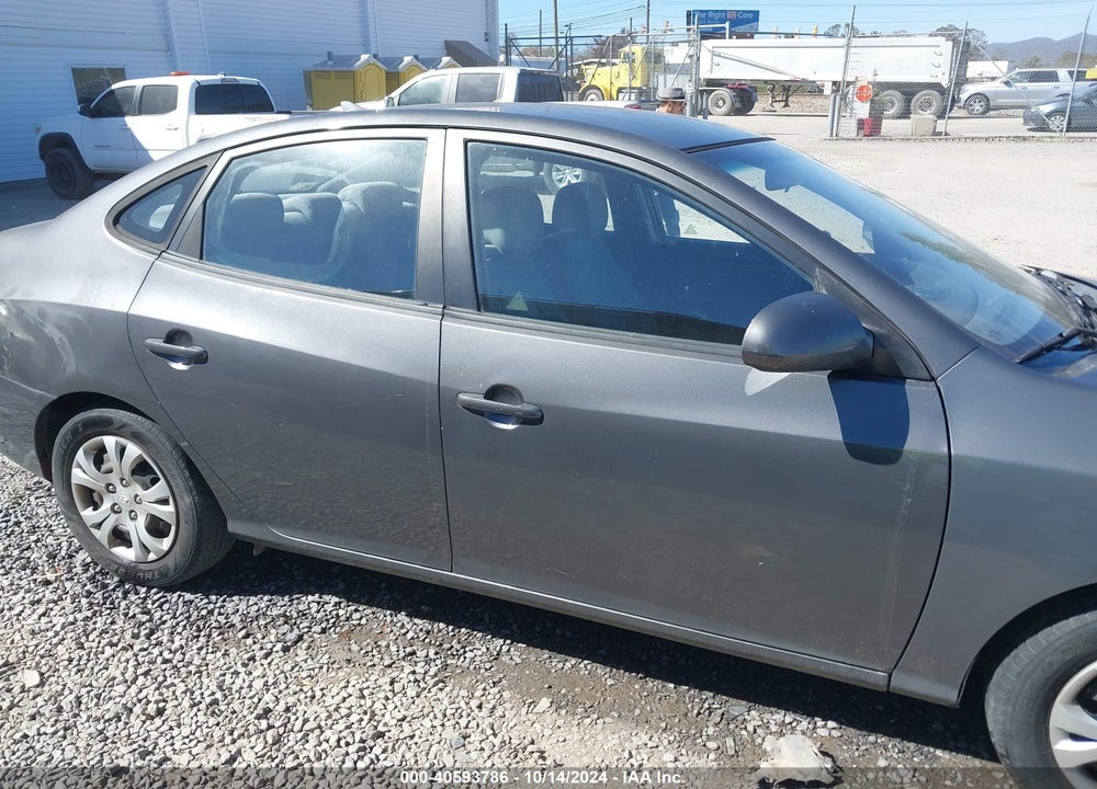2009 HYUNDAI ELANTRA VIN: KMHDU46D59U739695