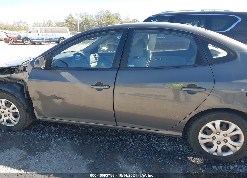 2009 HYUNDAI ELANTRA VIN: KMHDU46D59U739695