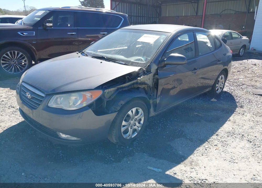 2009 HYUNDAI ELANTRA VIN: KMHDU46D59U739695