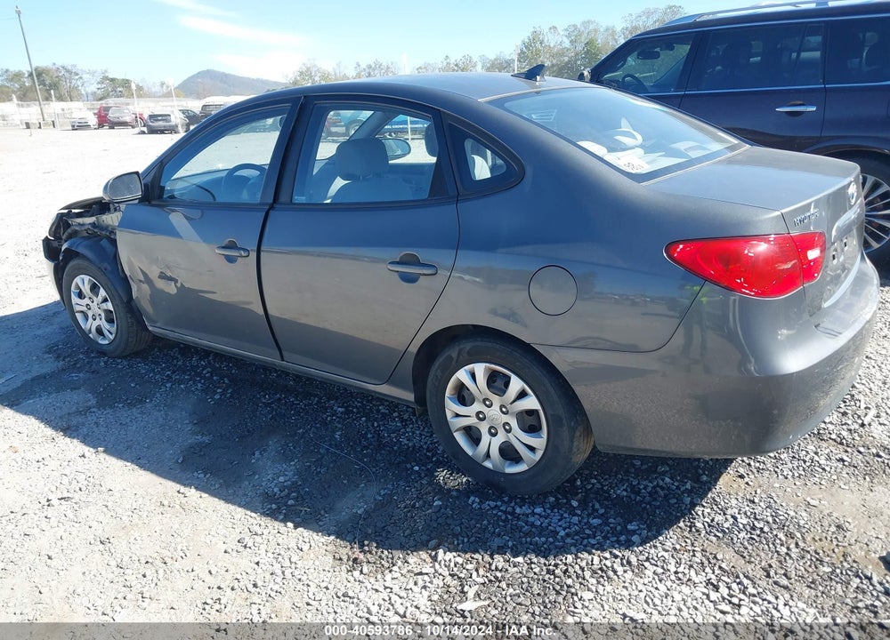 2009 HYUNDAI ELANTRA VIN: KMHDU46D59U739695