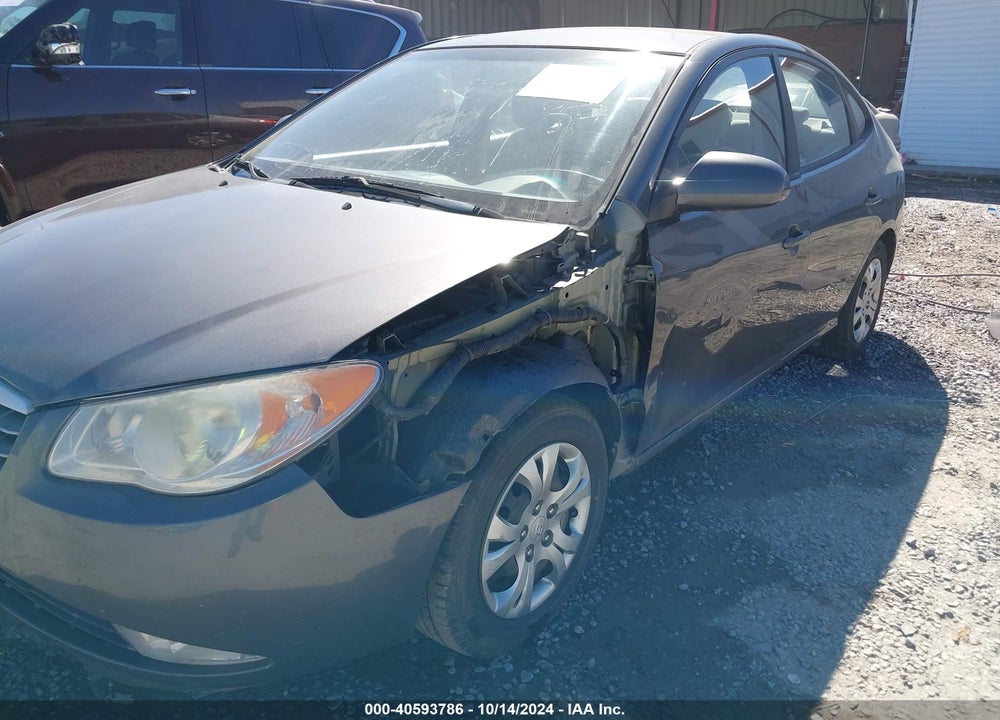 2009 HYUNDAI ELANTRA VIN: KMHDU46D59U739695