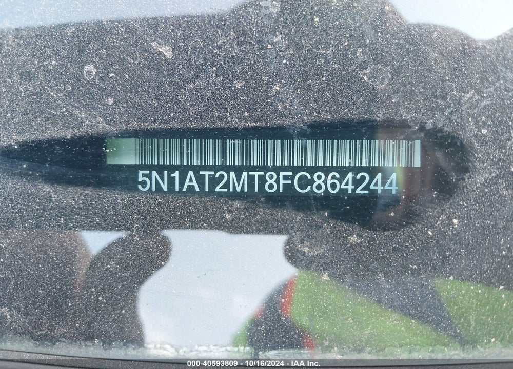 2015 NISSAN ROGUE SL VIN: 5N1AT2MT8FC864244