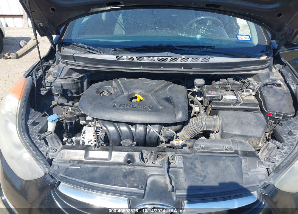2013 HYUNDAI ELANTRA GLS VIN: 5NPDH4AE6DH409561