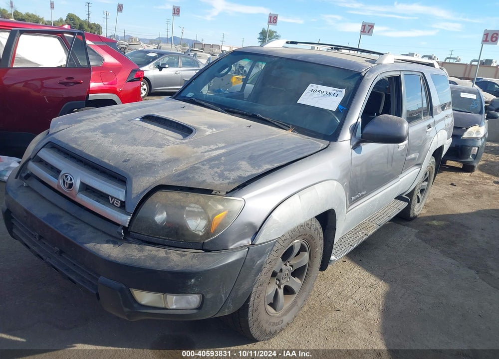 2003 TOYOTA 4RUNNER SR5 SPORT V8 VIN: JTEZT14R130004801
