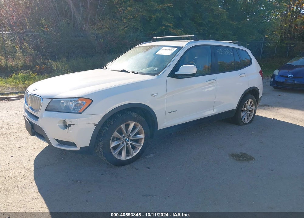2014 BMW X3 XDRIVE28I VIN: 5UXWX9C54E0D22831