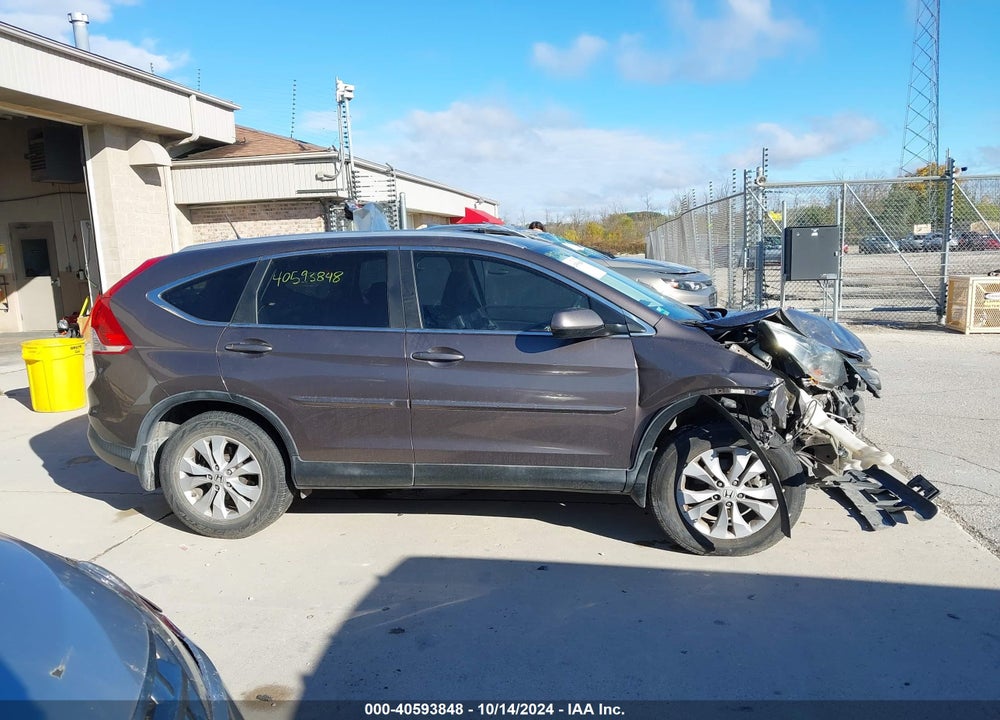 2014 HONDA CR-V EX-L VIN: 2HKRM3H73EH531816
