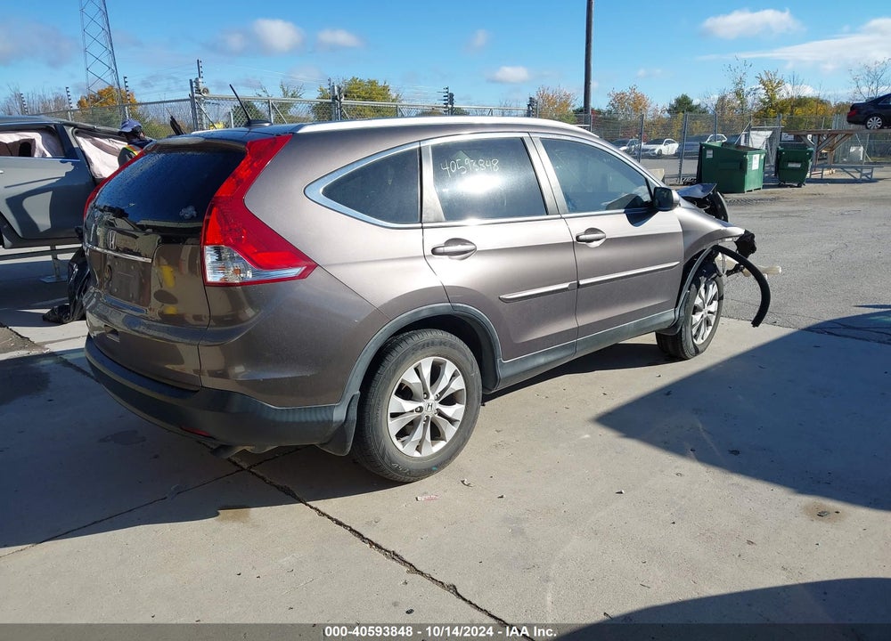 2014 HONDA CR-V EX-L VIN: 2HKRM3H73EH531816