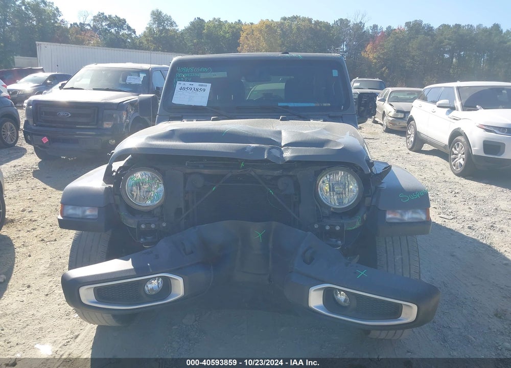 2022 JEEP WRANGLER UNLIMITED SAHARA 4X4 VIN: 1C4HJXEG2NW247930