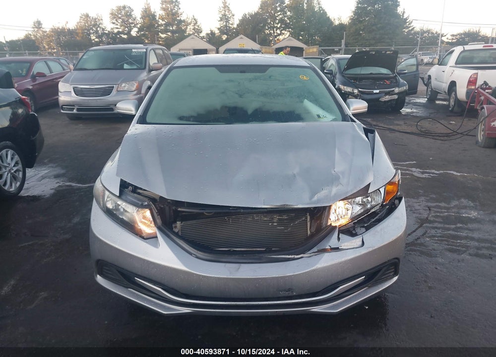 2014 HONDA CIVIC LX VIN: 2HGFB2F58EH525217
