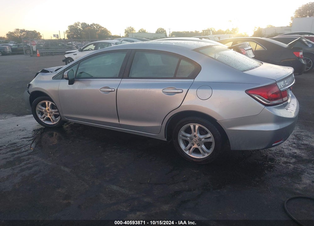 2014 HONDA CIVIC LX VIN: 2HGFB2F58EH525217