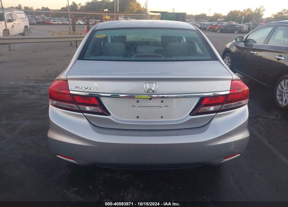 2014 HONDA CIVIC LX VIN: 2HGFB2F58EH525217