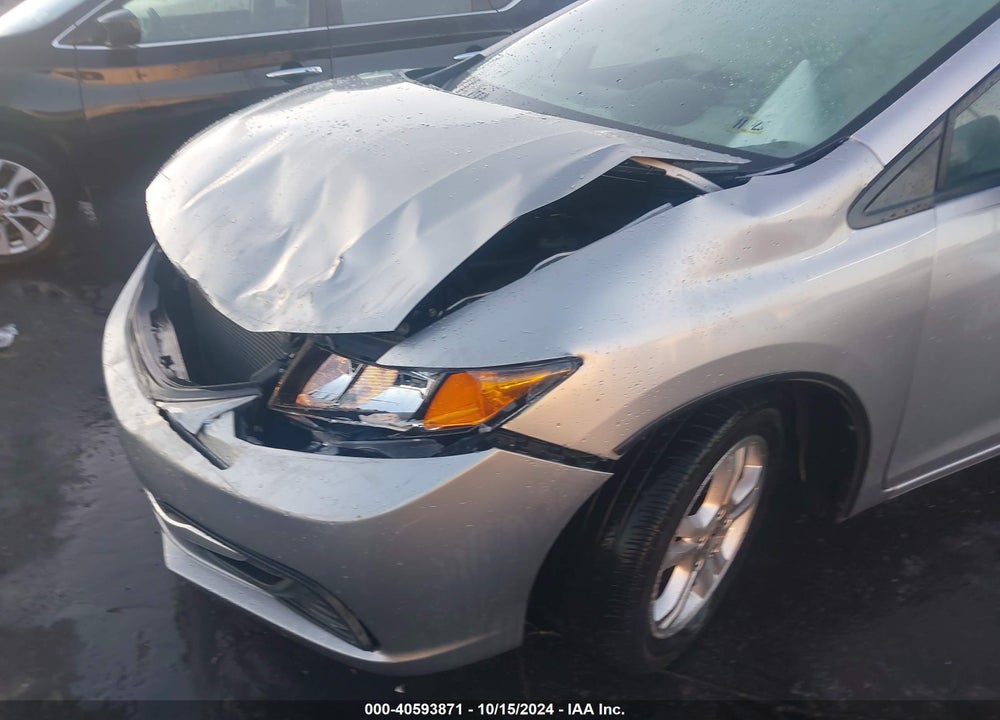 2014 HONDA CIVIC LX VIN: 2HGFB2F58EH525217