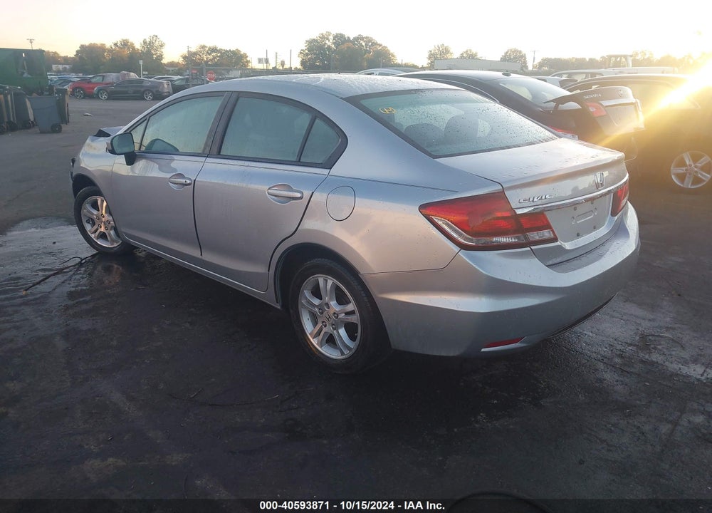 2014 HONDA CIVIC LX VIN: 2HGFB2F58EH525217