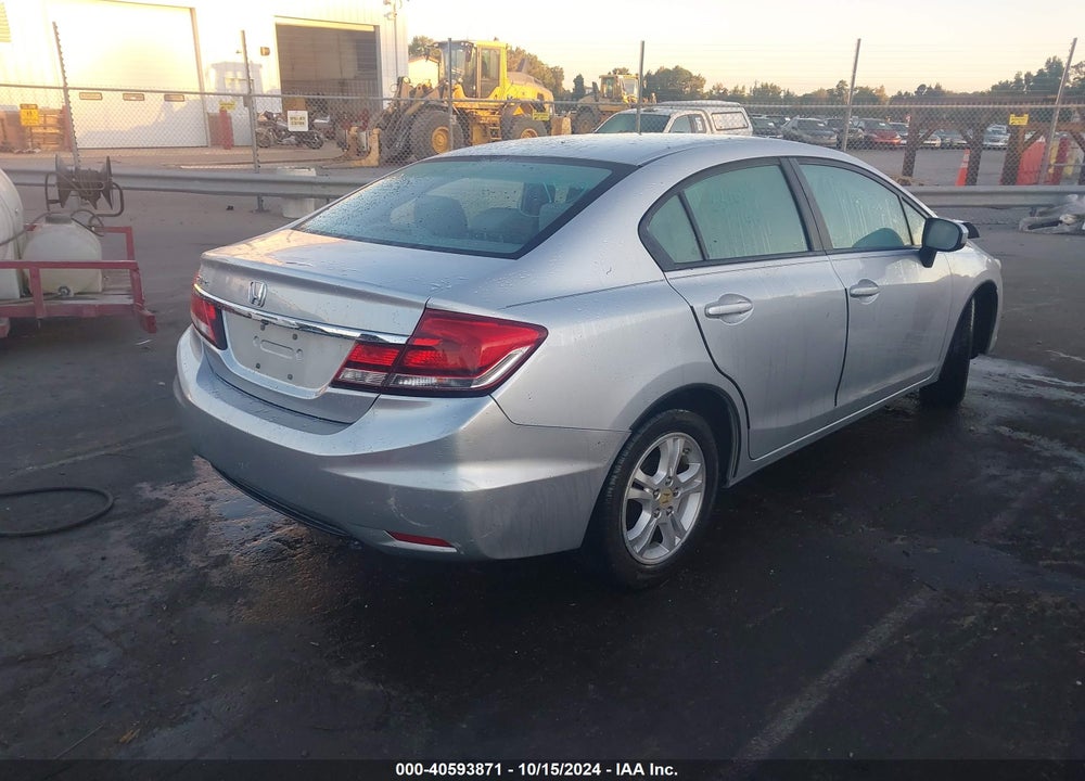 2014 HONDA CIVIC LX VIN: 2HGFB2F58EH525217