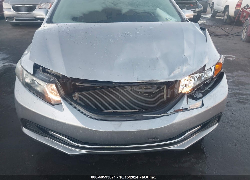 2014 HONDA CIVIC LX VIN: 2HGFB2F58EH525217