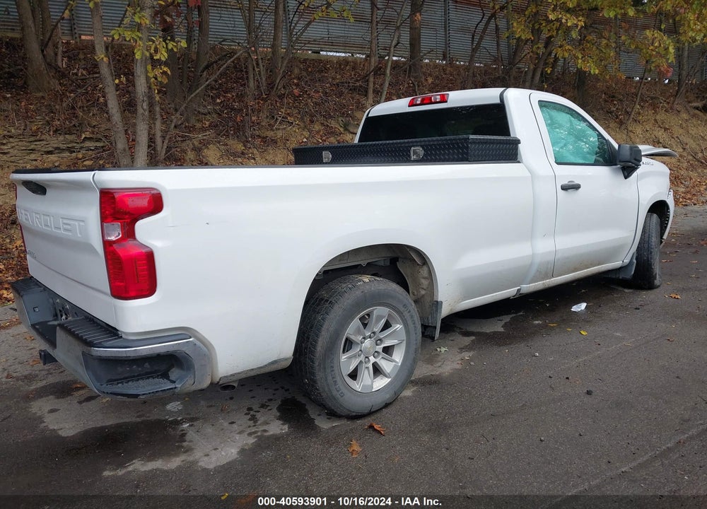 2022 CHEVROLET SILVERADO 1500 WORK TRUCK VIN: 3GCNAAED9NG581585