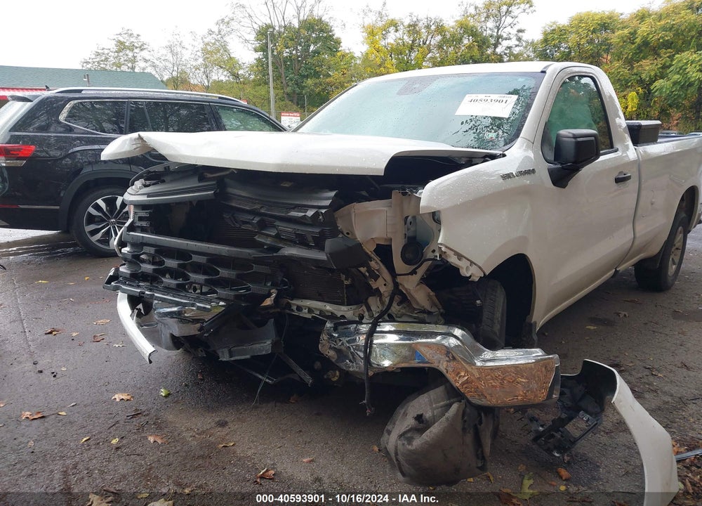 2022 CHEVROLET SILVERADO 1500 WORK TRUCK VIN: 3GCNAAED9NG581585