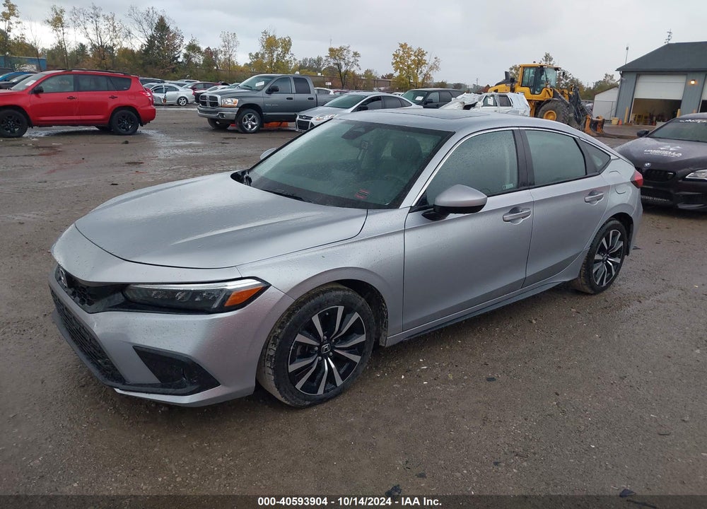 2022 HONDA CIVIC EX-L VIN: 19XFL1H70NE002872