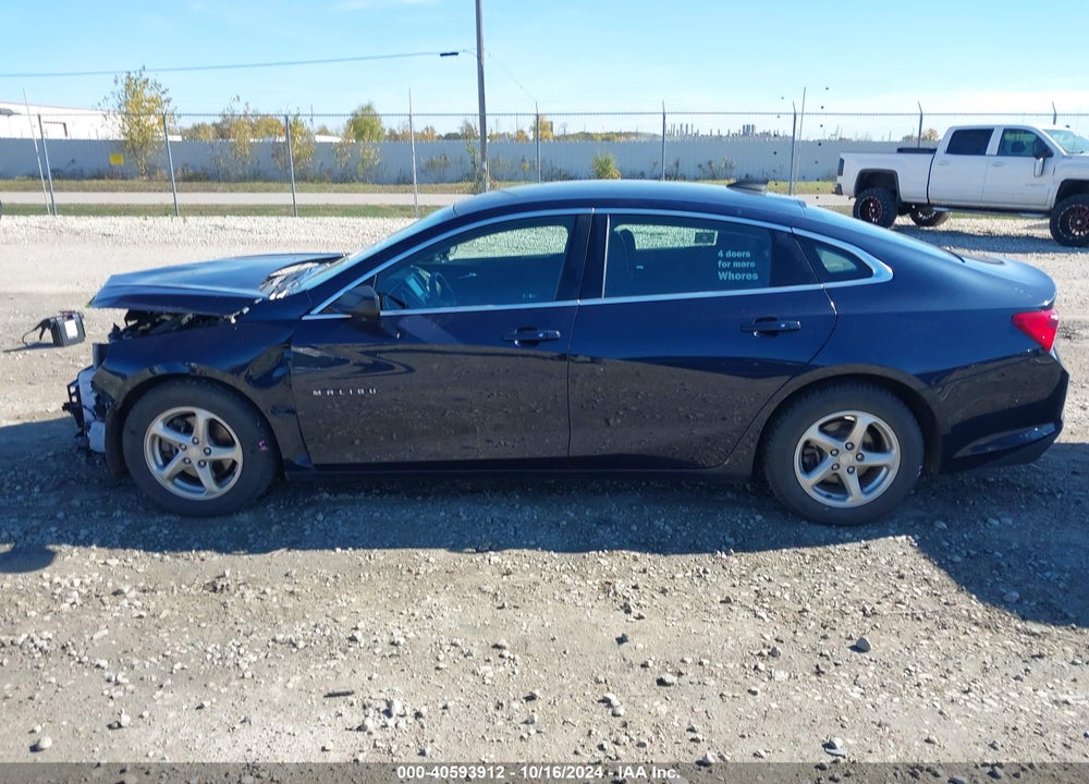 2016 CHEVROLET MALIBU 1FL VIN: 1G1ZC5ST0GF250521