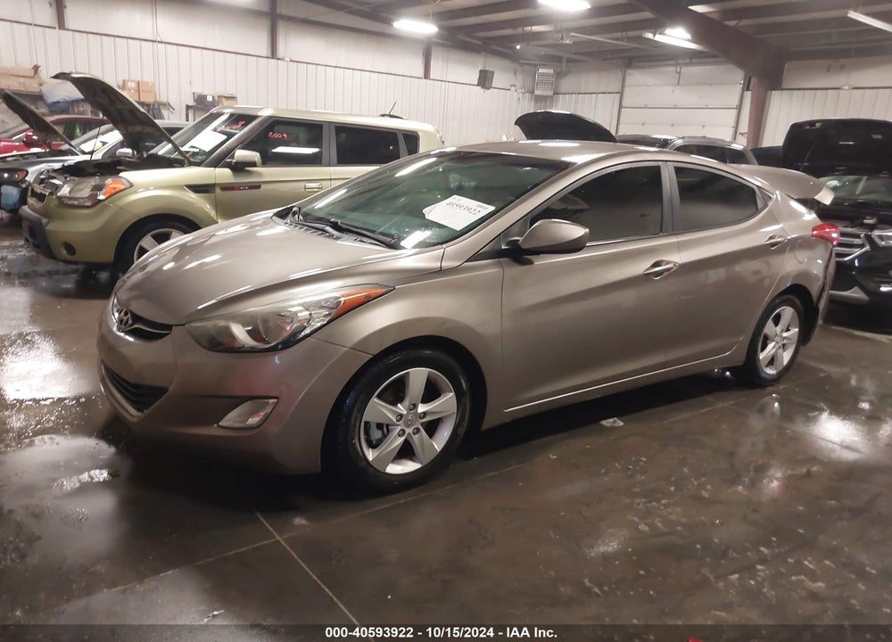 2013 HYUNDAI ELANTRA GLS VIN: 5NPDH4AE3DH228742