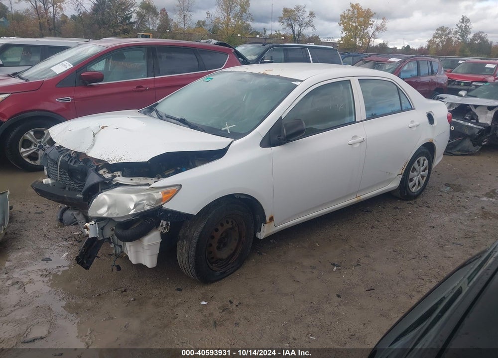 2009 TOYOTA COROLLA VIN: 1NXBU40E79Z082150