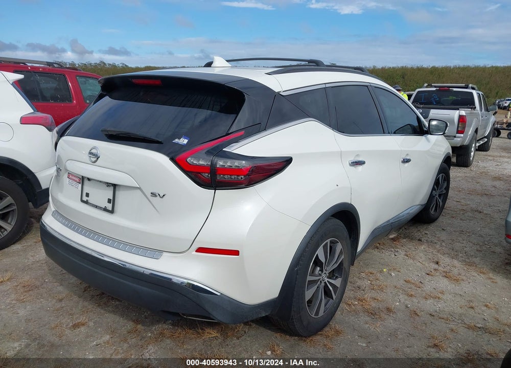 2019 NISSAN MURANO SV VIN: 5N1AZ2MJ2KN151271