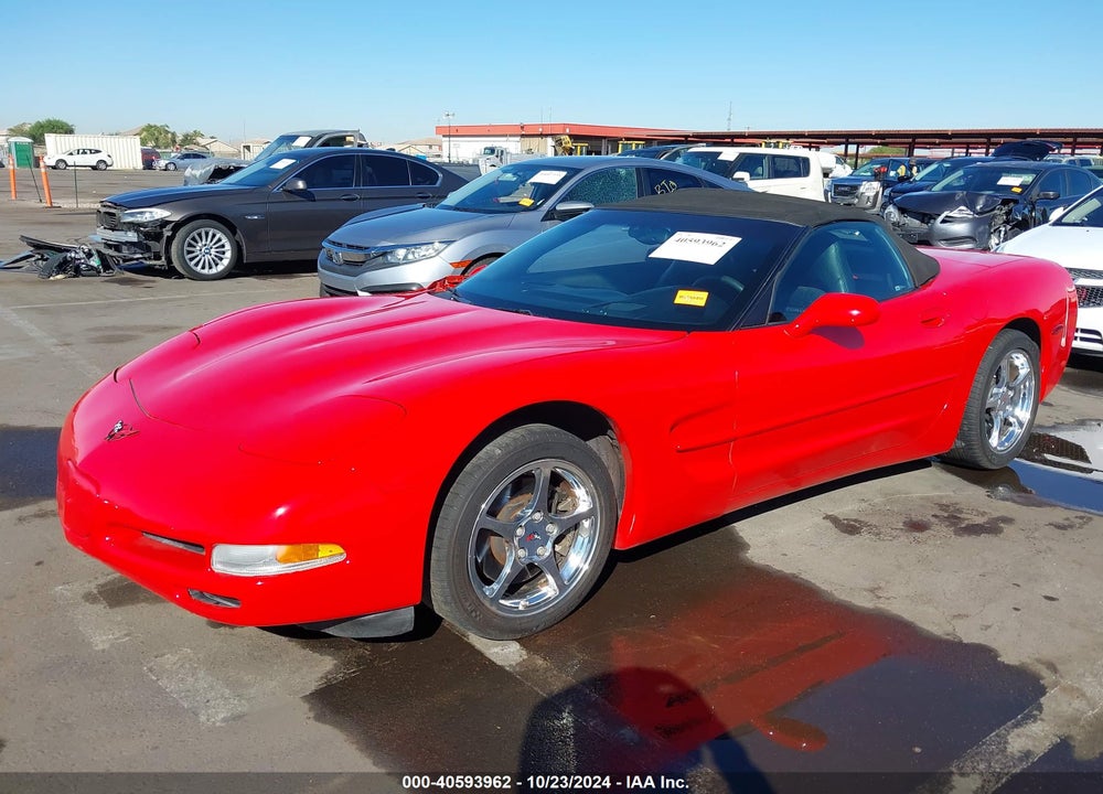 2002 CHEVROLET CORVETTE VIN: 1G1YY32G325109512