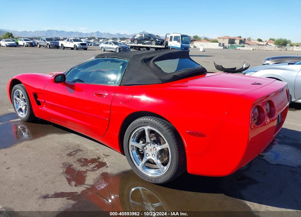 2002 CHEVROLET CORVETTE VIN: 1G1YY32G325109512