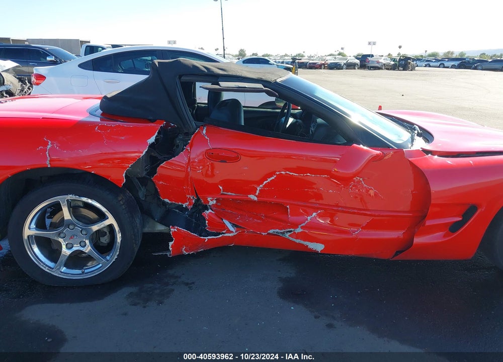 2002 CHEVROLET CORVETTE VIN: 1G1YY32G325109512